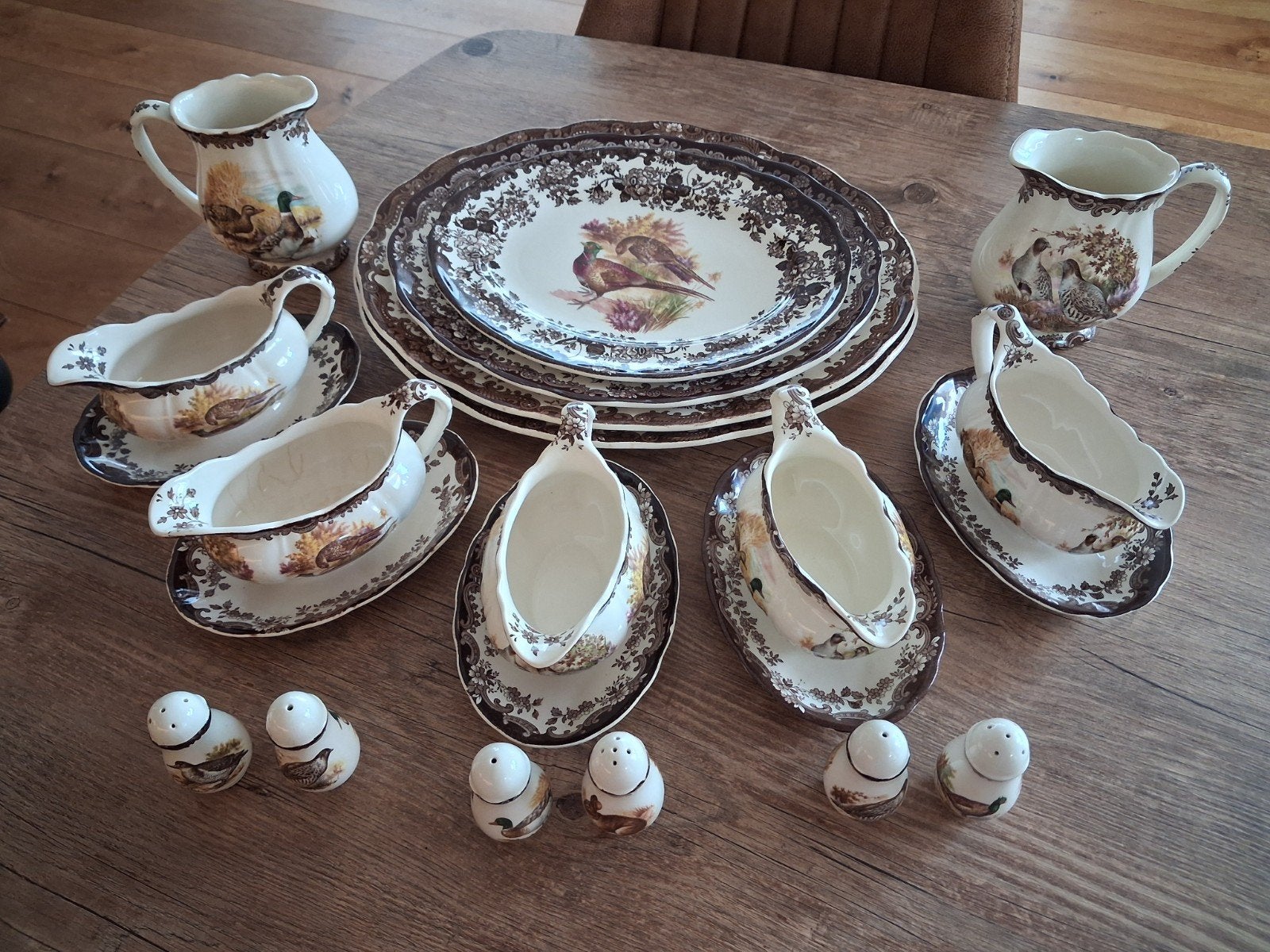 The Royal Worcester Palissy game oud Engels jachtservies, Overige merken, Overige typen, Ophalen of Verzenden, Zo goed als nieuw