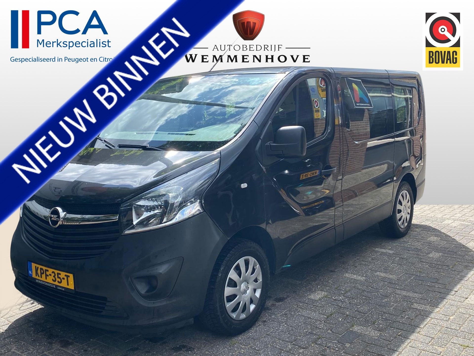 Opel Vivaro Combi 1.6 CDTI L1H1 Innovation 9-Persoons, Auto's, Voorwielaandrijving, Dealer onderhouden, Stof, Bedrijf
