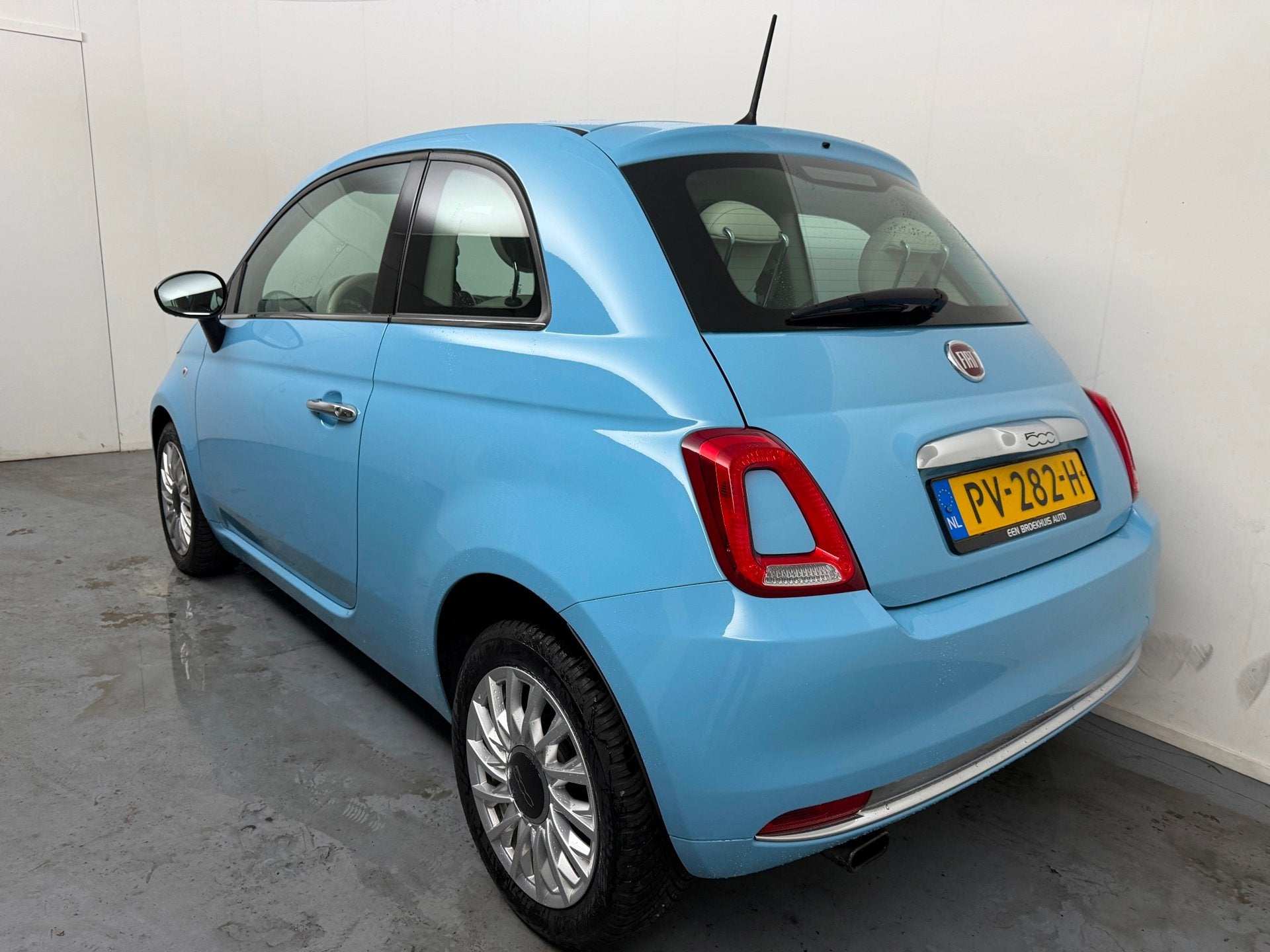 Fiat 500 0.9 TwinAir Turbo Lounge # Pano # Airco # 1e Eigena, Gebruikt, 905 kg, Origineel Nederlands, Bedrijf