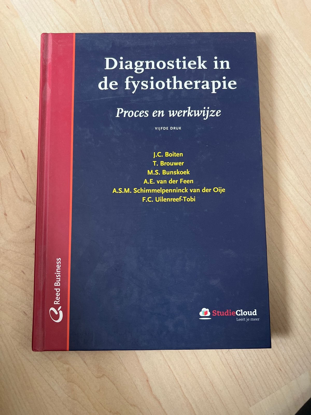 J.C. Boiten - Diagnostiek in de fysiotherapie, Sociale wetenschap, Ophalen of Verzenden, Zo goed als nieuw, J.C. Boiten; Ton Brouwer; A.S.M. Schimmelpenninck van der Oij...
