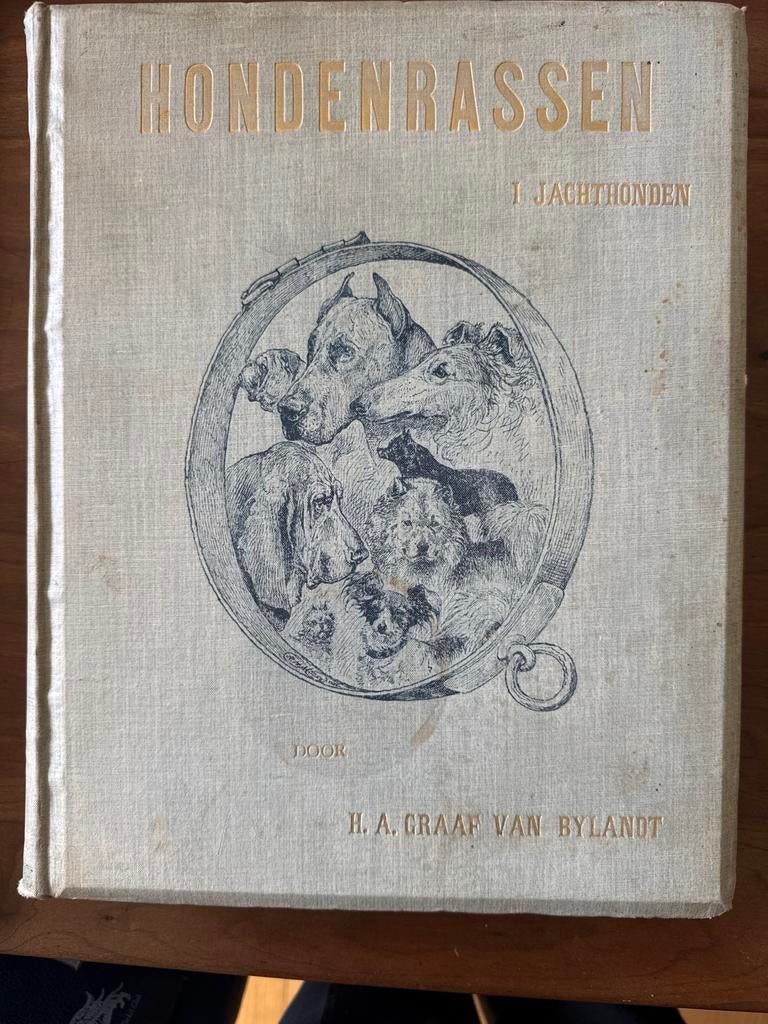 2 boeken Hondenrassen - Graaf de Bylandt 1904, Boeken, Ophalen of Verzenden, Gelezen, Honden