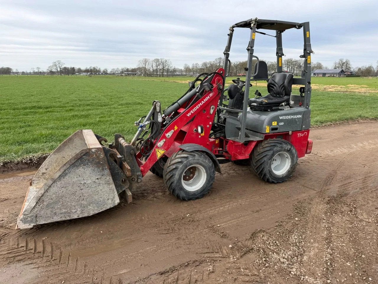 Weidemann 1140 Shovel Loader (bj 2019), Wiellader of Shovel