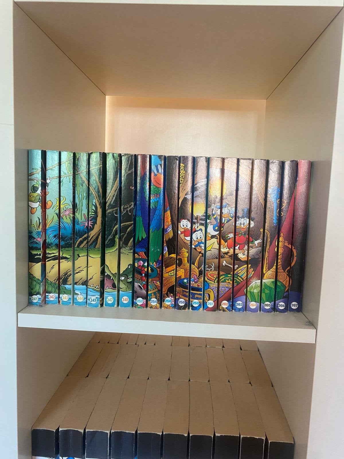 Grote verzameling Donald Duck's (200-250 stuks), Meerdere stripboeken, Verzenden, Gelezen