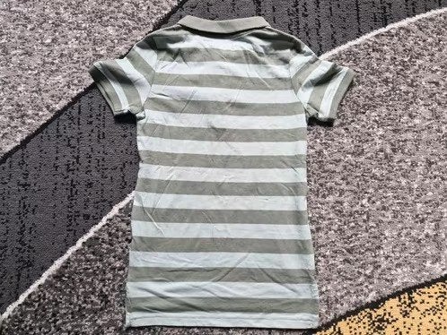 Groen Gestreepte polo Maat 110-116 h3, Europe Kids, Europe Kids, Onbekend, Nieuw