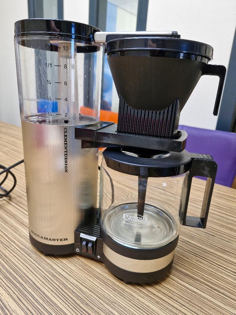 Moccamaster, Ophalen, Gebruikt, Koffiemachine, Gemalen koffie