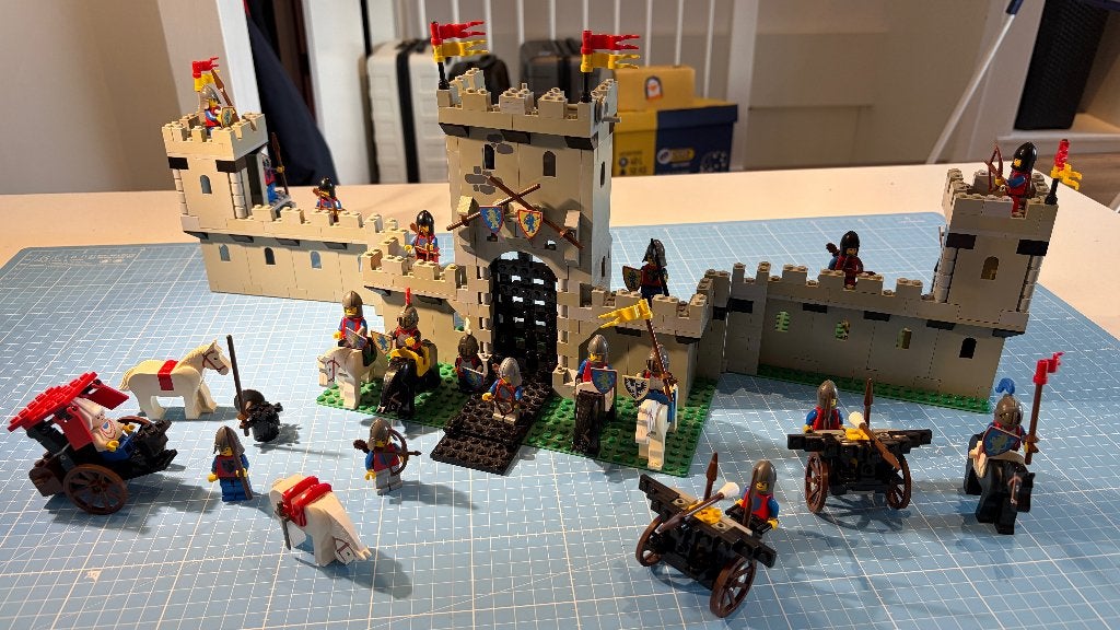 LEGO 6080 - King's Castle (+ 4 extra sets!), Gebruikt, Ophalen of Verzenden, LEGOLAND, Complete set