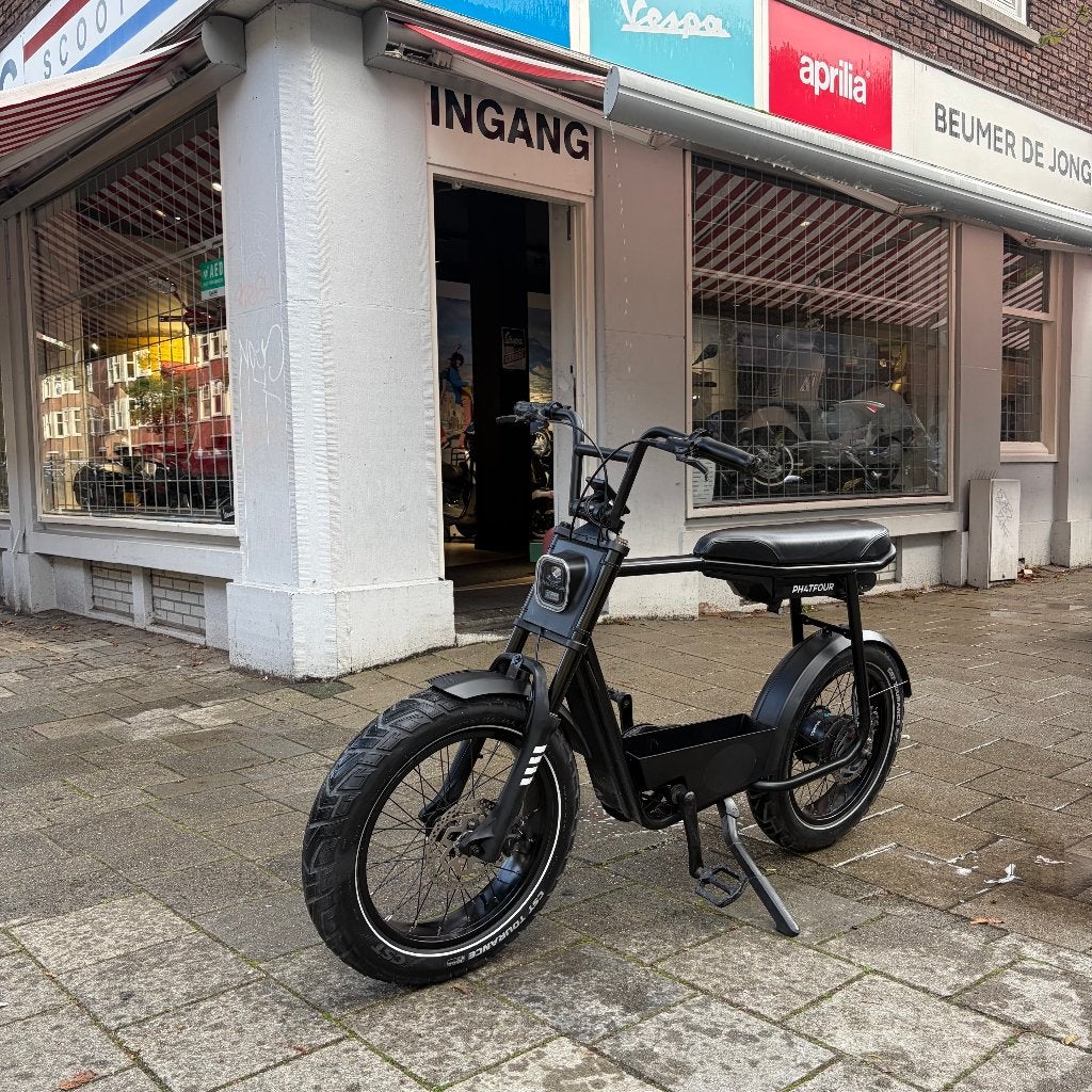 Phatfour FLX Zwart met een 750wh Accu - 2172 km - 22/3/2023, Fietsen en Brommers, Overige merken, Ophalen of Verzenden, Zo goed als nieuw