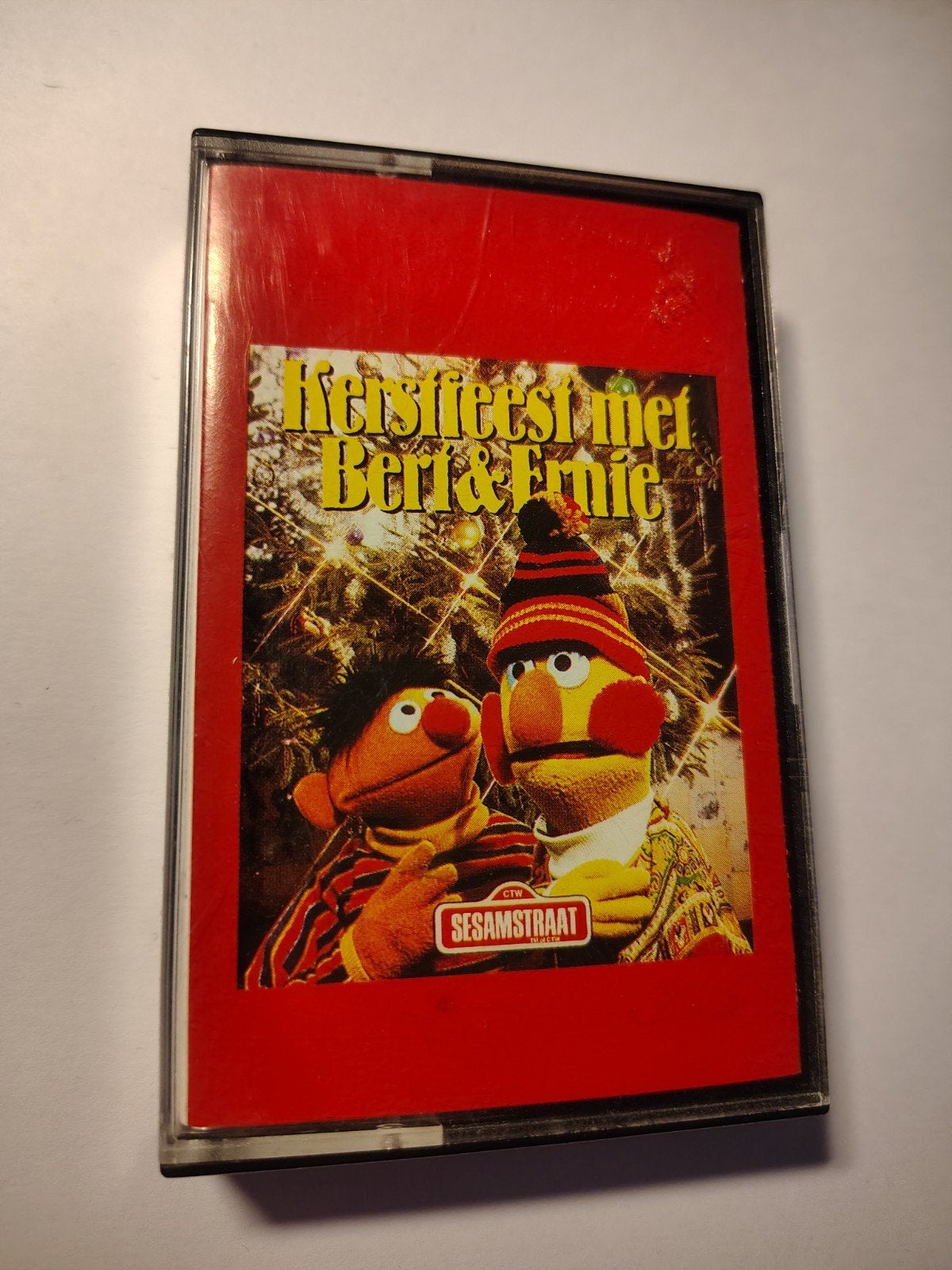 Kerstfeest met Bert & Ernie Cassette, Ophalen of Verzenden, Zo goed als nieuw, 1 bandje