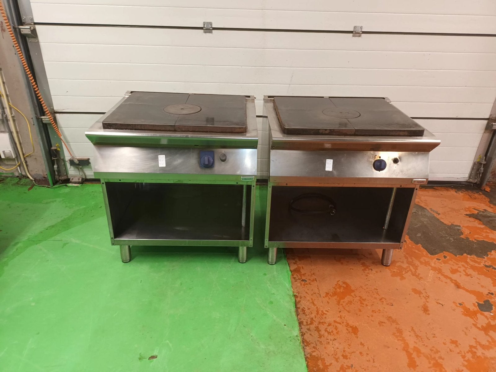 Electrolux fornuis met kookplaten - 2 stuks top merk horeca, Witgoed en Apparatuur, Fornuizen, Gebruikt, 60 cm of meer, Vrijstaand