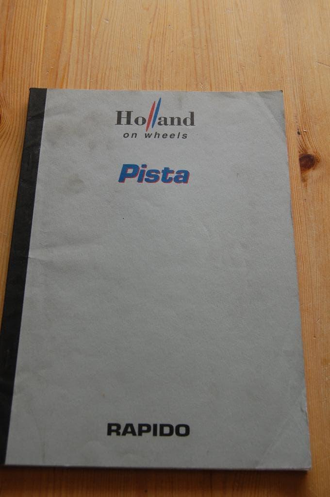 Rapido Pista onderdelenboek, Ophalen of Verzenden, Zo goed als nieuw