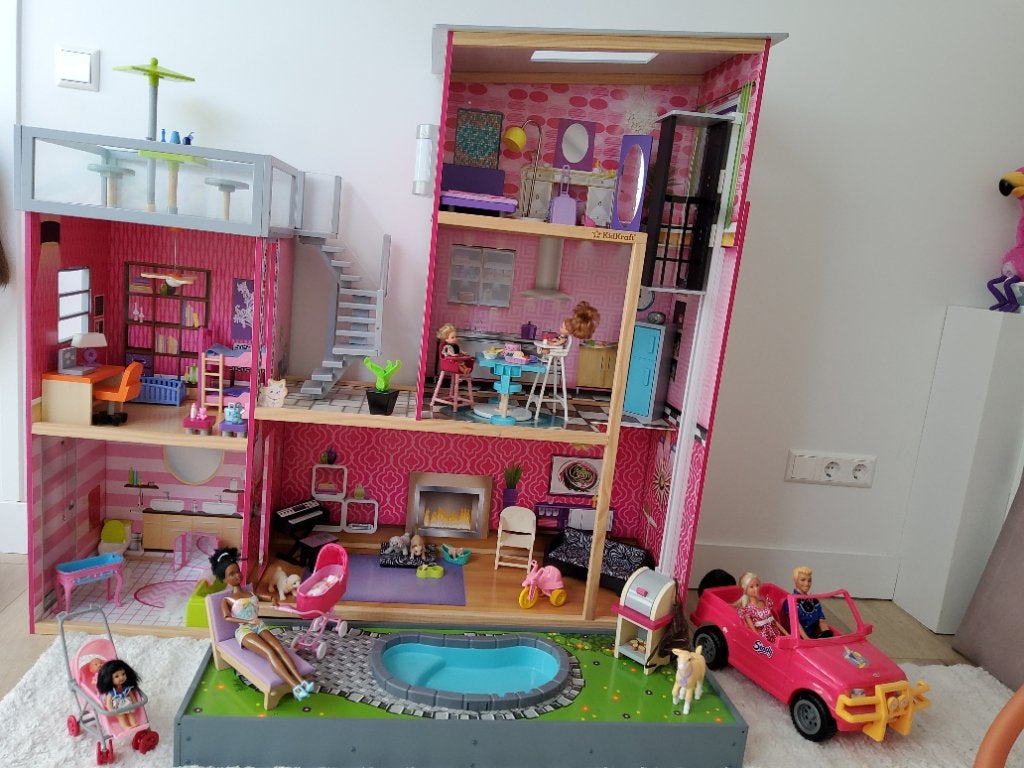 Grote speelhuisje  van Kid Kraft, Ophalen, Zo goed als nieuw, Kunststof