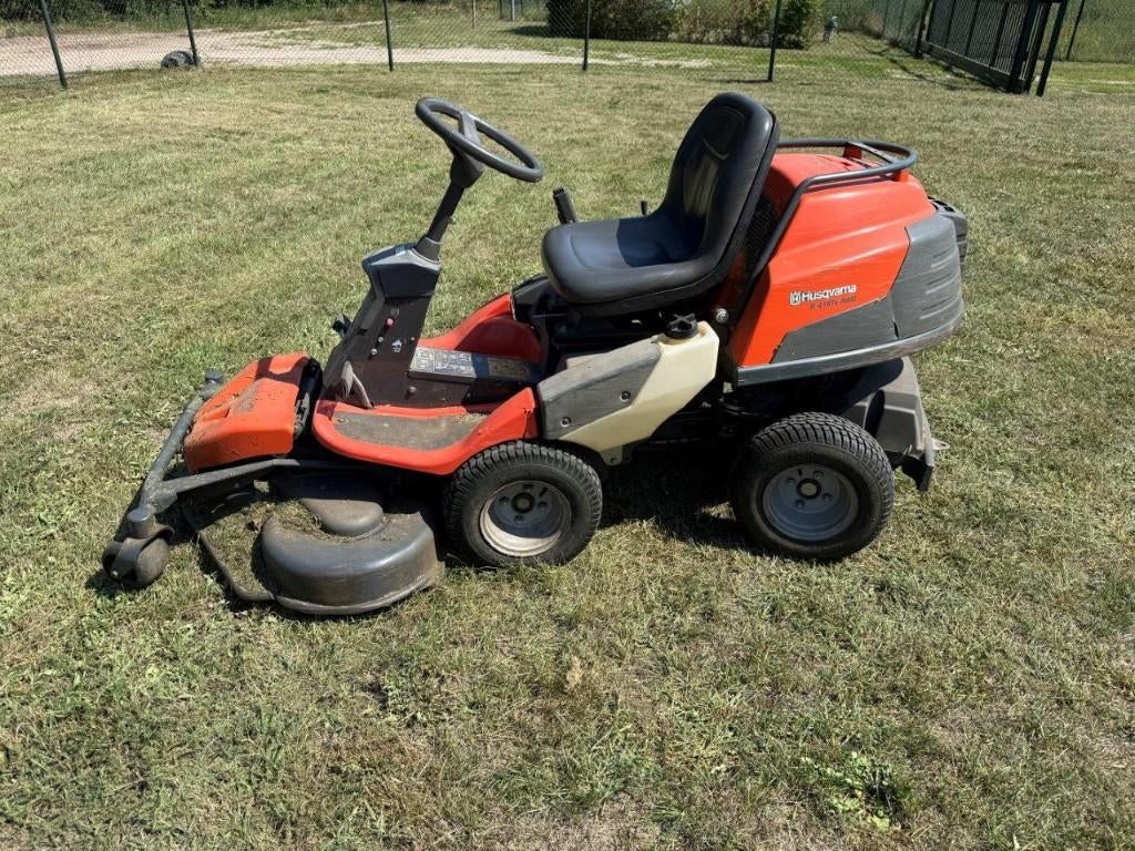 Husqvarna R418 TS AWD met 112cm maaidek, Gebruikt, Ophalen of Verzenden, Husqvarna, Mulchfunctie