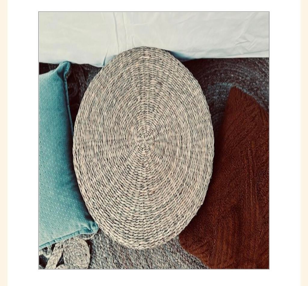 Nieuwe Rotan Poef 6x  - Ongebruikt, Minder dan 50 cm, Rond, Nieuw, Ophalen of Verzenden