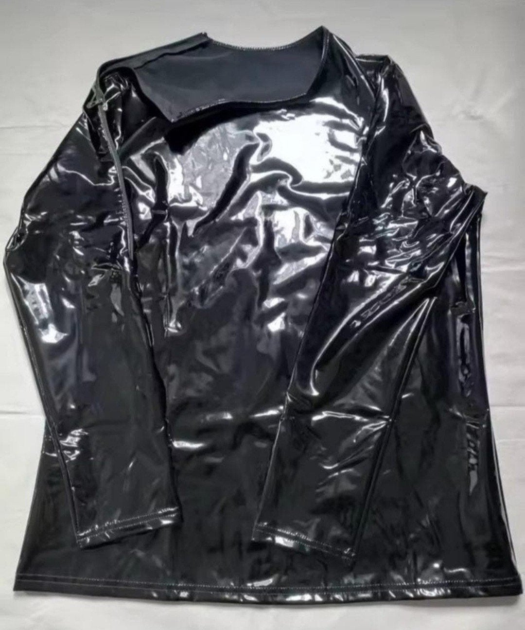 Mooi Lak Shirt, Ook Plus Size, tm 7XL, Verzenden, Nieuw