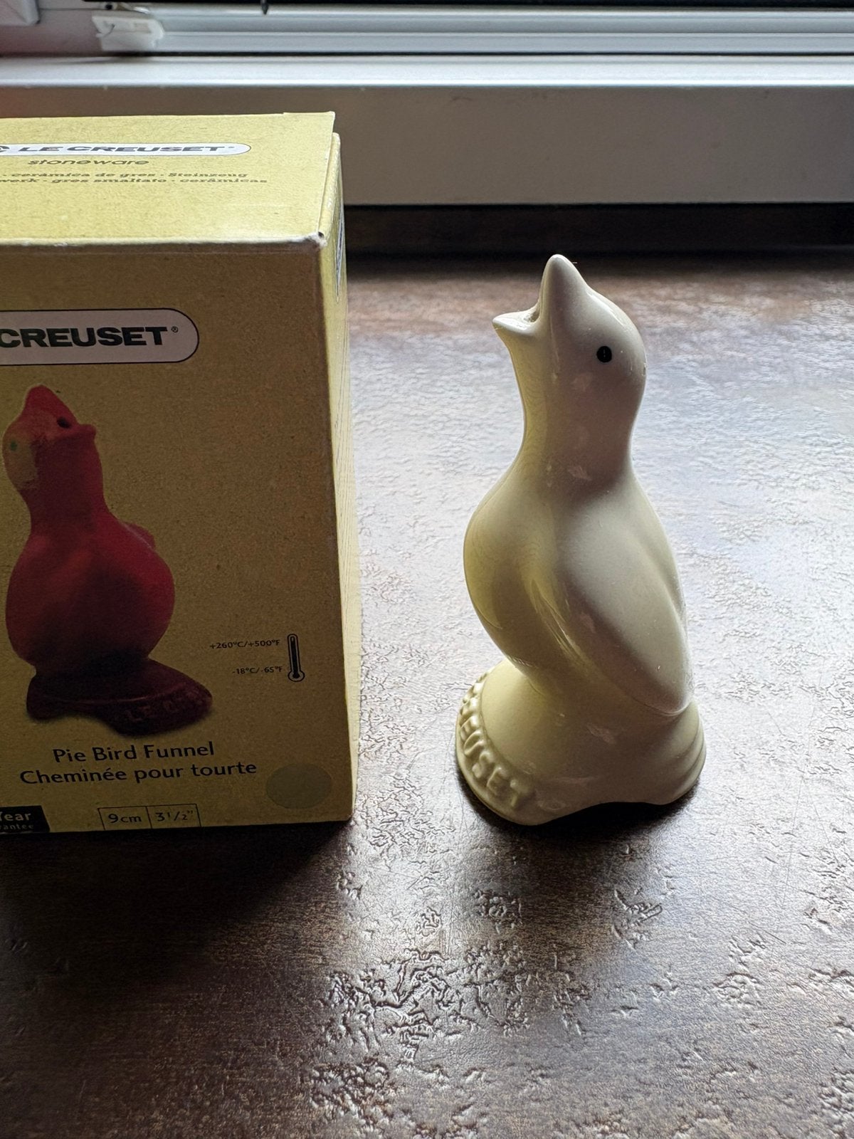 Le creuset pie bird funnel Dune, Ophalen of Verzenden, Nieuw, Overige stijlen