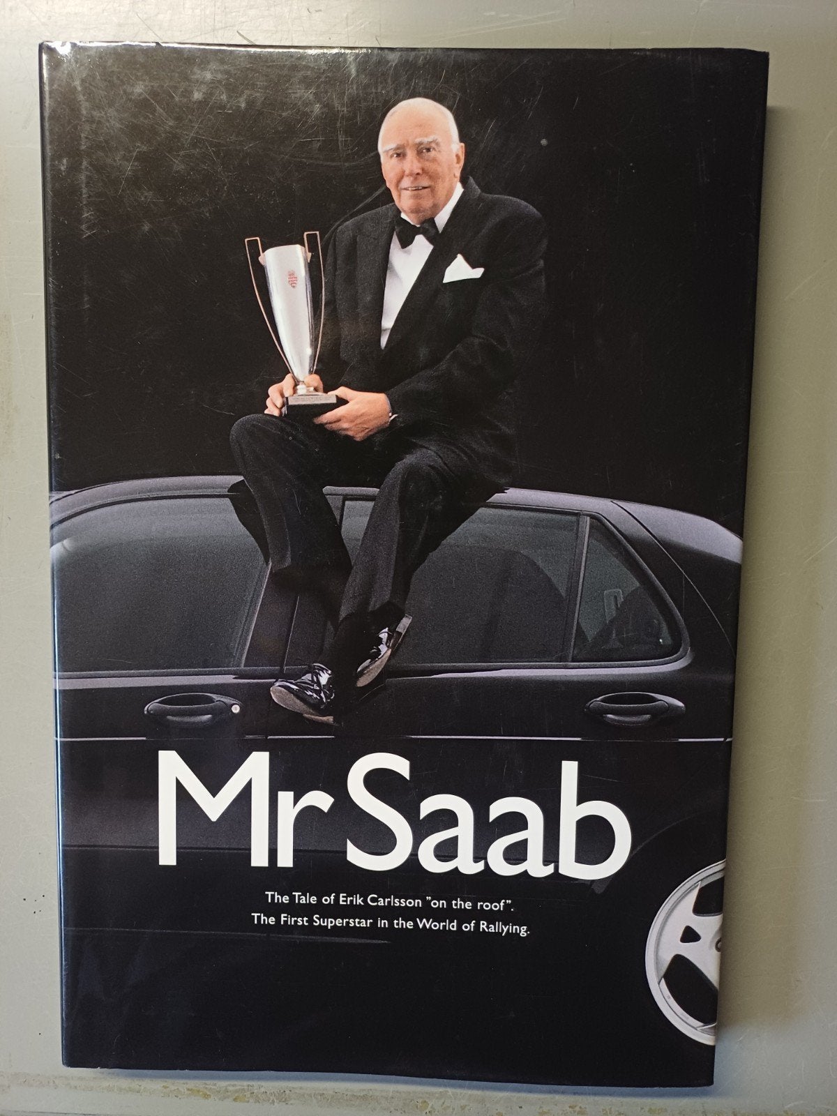 Mr. Saab Het verhaal van Erik Carlsson, Zweedse rallyrijder., Boeken, Ophalen, Lennart Jarnhammar., Zo goed als nieuw, Overige merken