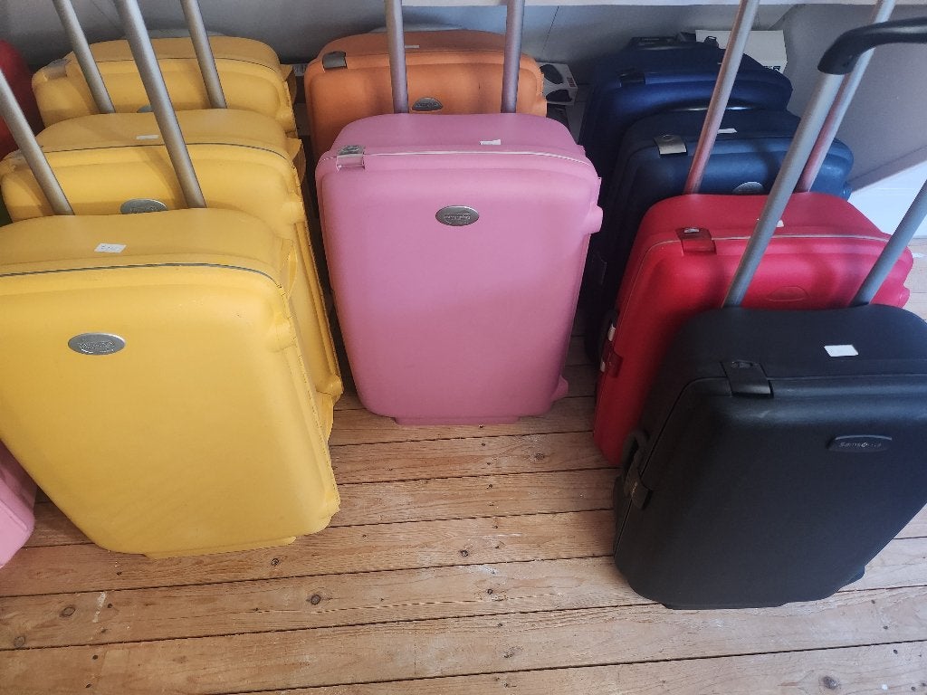 Samsonite /AT Trolley F'Lite Young Upright div vanaf, Wieltjes, Hard kunststof, 45 tot 55 cm, Ophalen of Verzenden