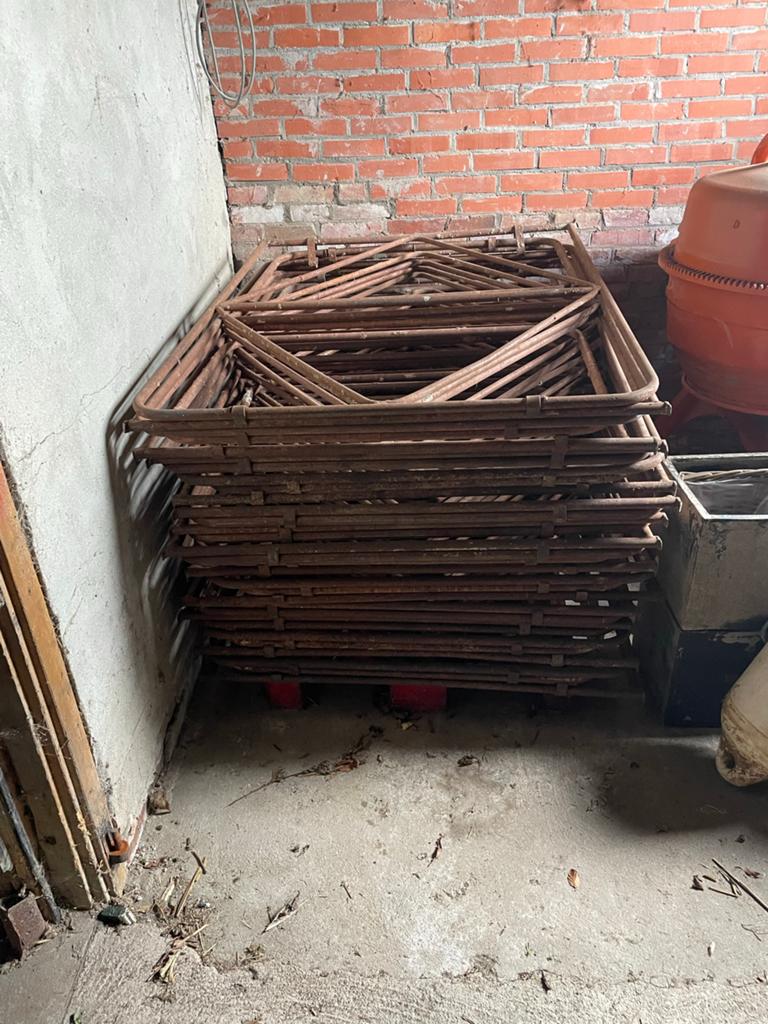Partij steigerbokjes, Doe-het-zelf en Verbouw, Steigers, Ophalen, Gebruikt, Overige typen, Minder dan 2 meter