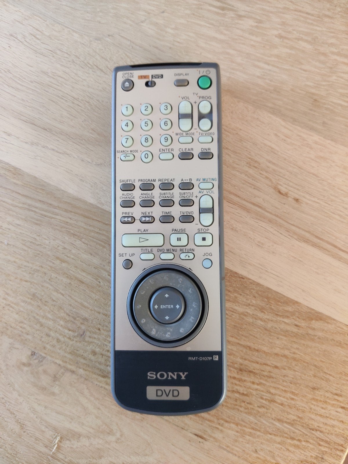 Sony RMT-D107P DVD Afstandsbediening, Ophalen of Verzenden, Zo goed als nieuw, Origineel, Dvd