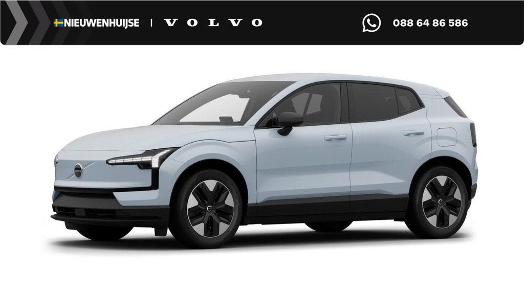 Volvo EX30 P3 Plus Europa | Elektrisch Verstelbare Voorstoel, Auto's, Volvo, Automaat, Achterwielaandrijving, Blauw, Leder en Stof