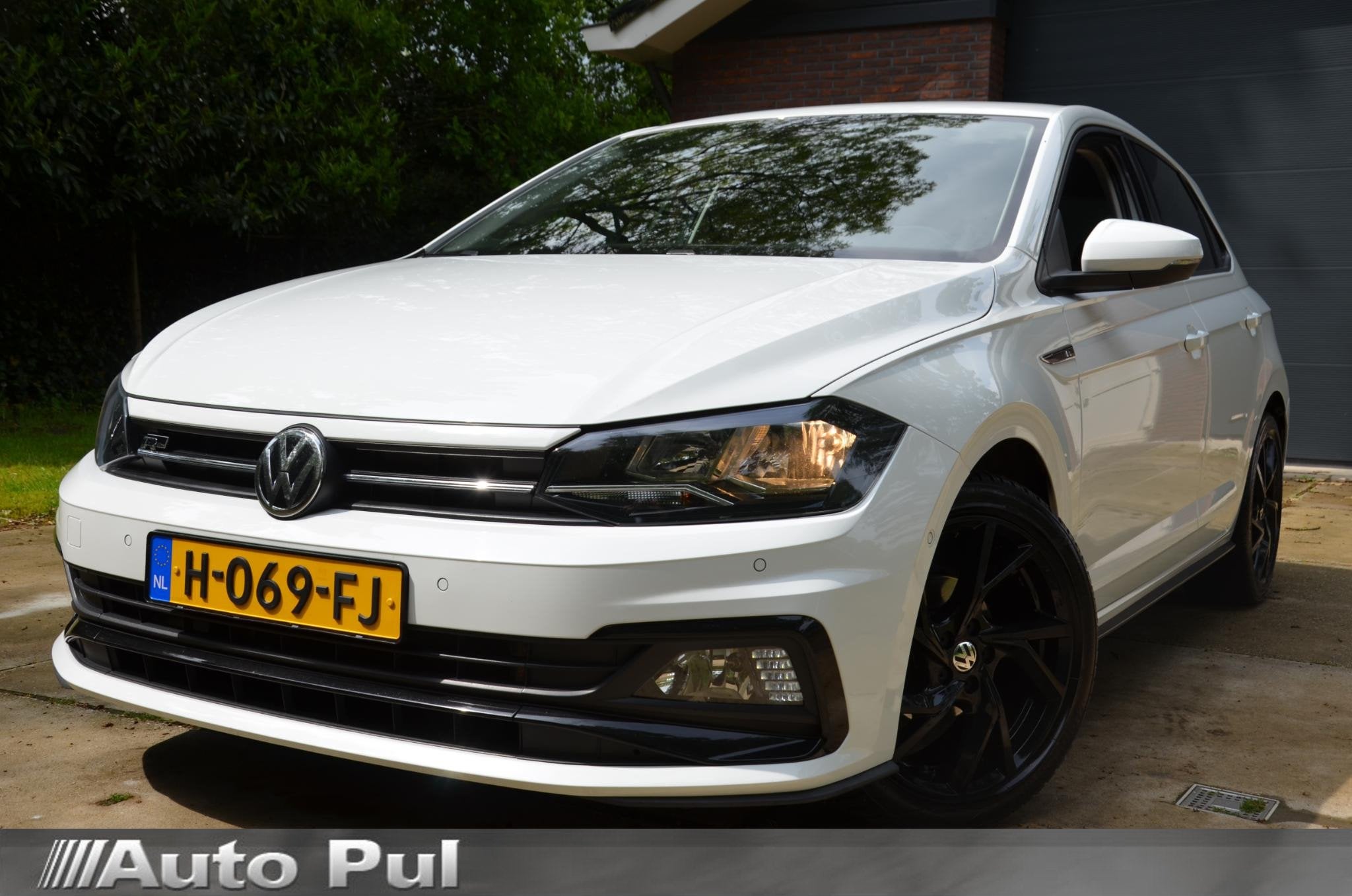 Volkswagen Polo 1.0 TSI Highline Business R Line Navi/Ecc/Pd, Auto's, Voorwielaandrijving, Stof, Gebruikt, 95 pk