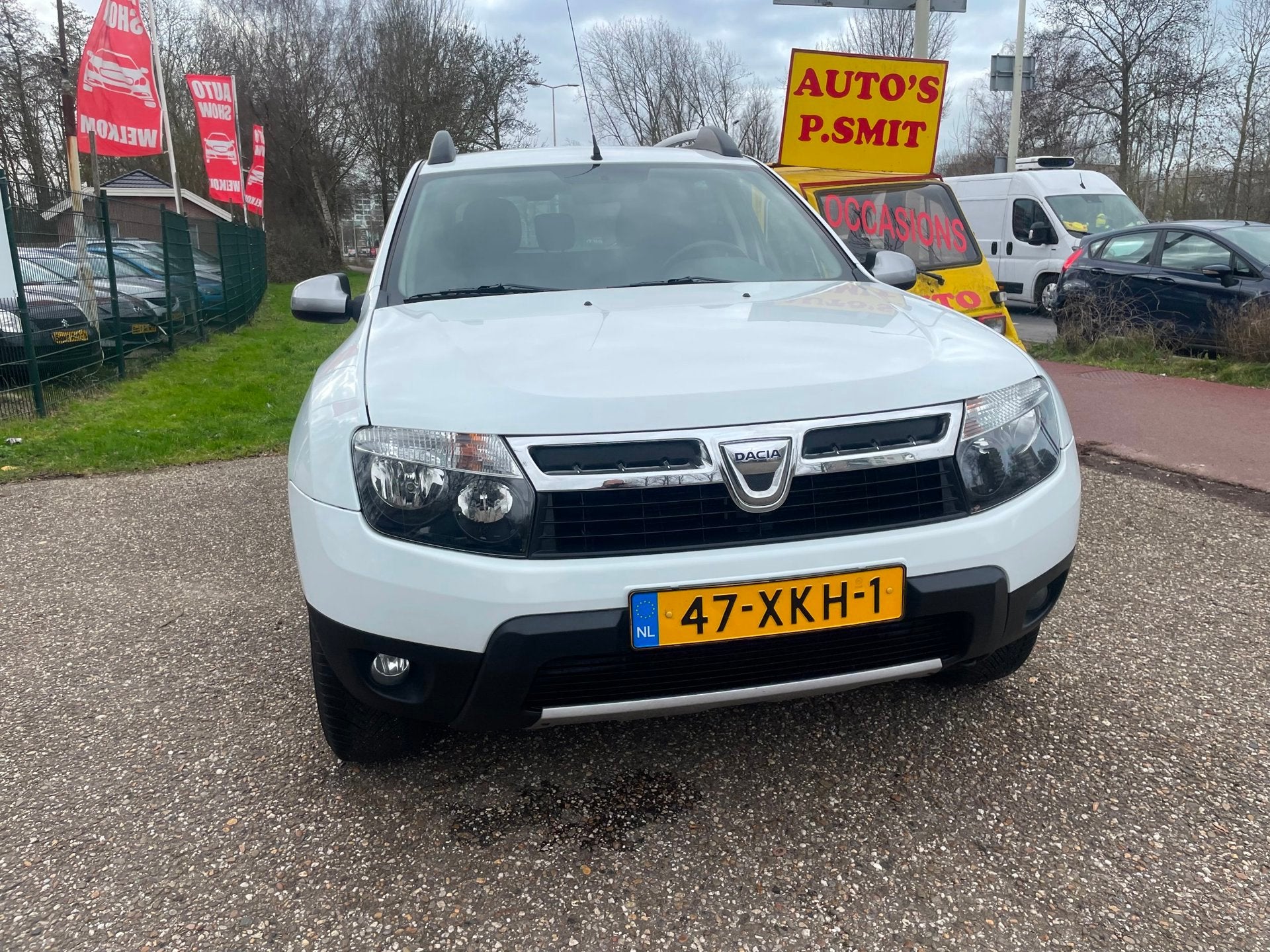 Dacia Duster 1.6 Delsey 2wd AIRCO 1EIGENAAR, Auto's, Voorwielaandrijving, Euro 5, Gebruikt, 4 cilinders