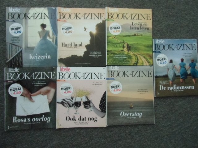 13 Libelle bookazines, Verzenden, Gelezen, Damesbladen