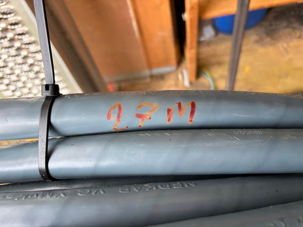 Nieuw aluminium Nedkab VG-YMVKas 3x70 ALSVS kabel - 27 meter, Ophalen, Nieuw