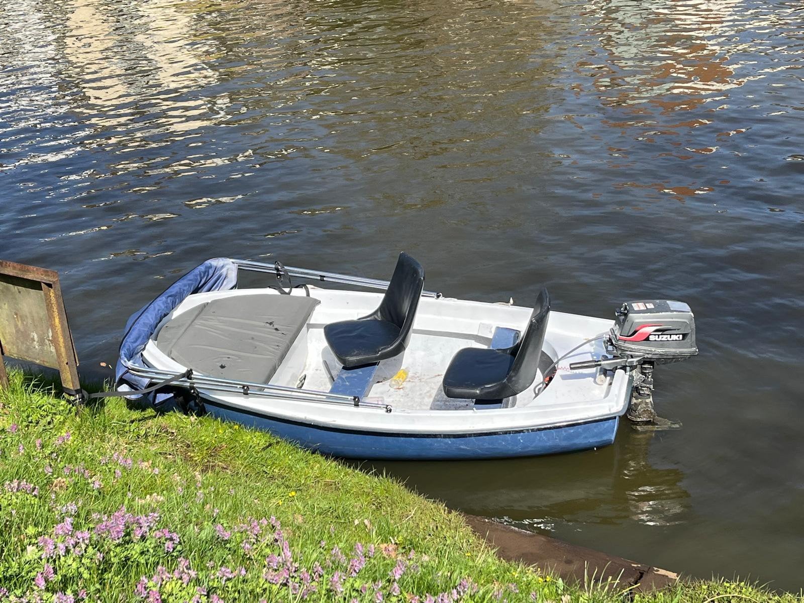 Boot met 6 pk Suzuki motor, 3 meter, Ophalen of Verzenden