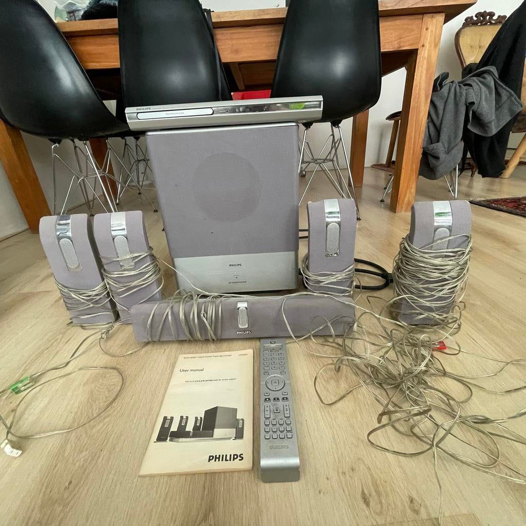 Philips LX3200SA DVD Home Theater Systeem 5.1, Ophalen, Philips, Gebruikt, 5.1-systeem