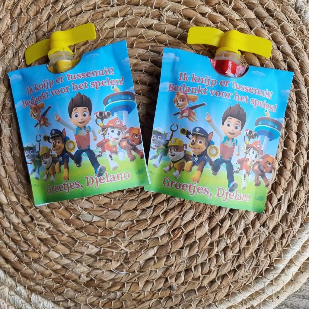 Traktatie Paw Patrol, Ophalen of Verzenden, Nieuw, Feestartikel, Verjaardag