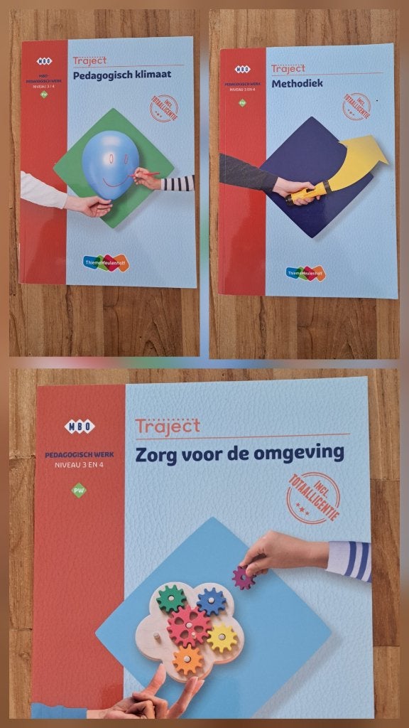 3 Boeken MBO Vista PW Pedagogisch werk nivo 3 en 4, Boeken, Studieboeken en Cursussen, Ophalen of Verzenden, Beta, Zo goed als nieuw
