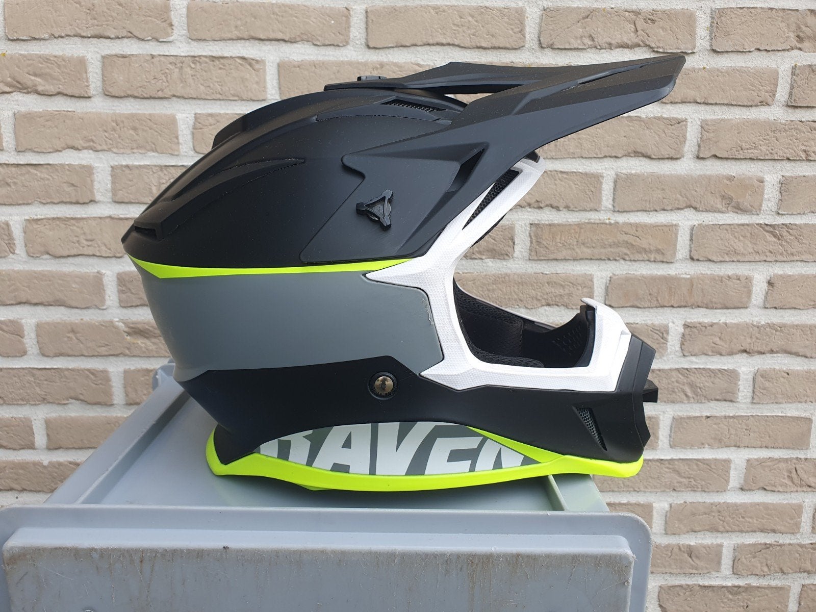Raven Airborne Evo Crosshelm - Maat L (59/60), Overige merken, Ophalen of Verzenden, L, Tweedehands
