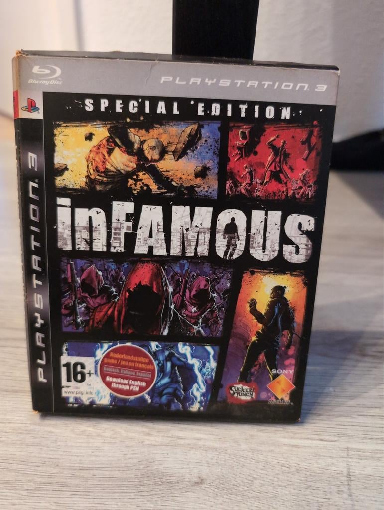 Infamous Special Edition PS3 - Actie/Avontuur, Avontuur en Actie, Gebruikt, 1 speler, Ophalen of Verzenden