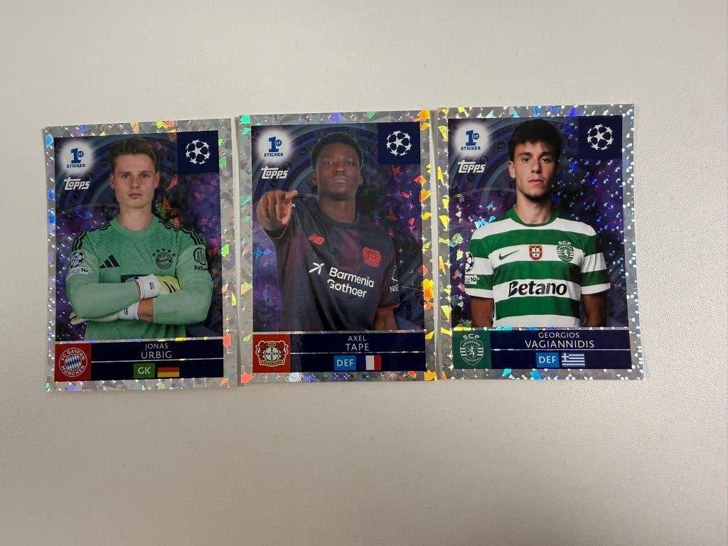 3 1st stickers van Chempions League 2025-26, Verzamelen, Sportartikelen en Voetbal, Ophalen of Verzenden, Nieuw, Buitenlandse clubs