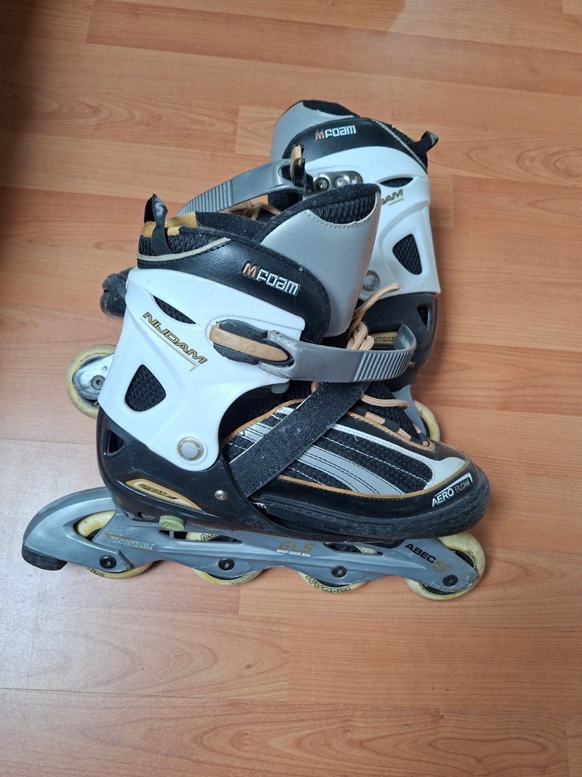 Verstelbare Nijdam inline skates - Maat 38-41, Skeelers, Ophalen of Verzenden, Gebruikt, Overige typen, Nijdam