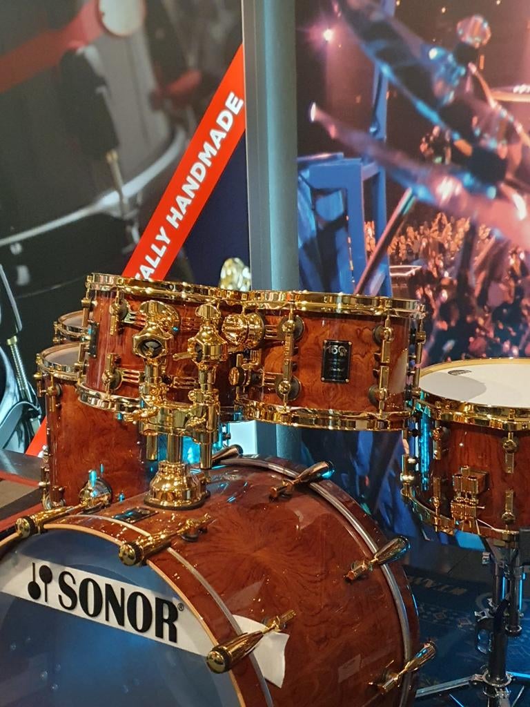 Sonor 150th Anniversary Signature set:Genuine Bubinga. 25th, Eén persoon, Overige typen
