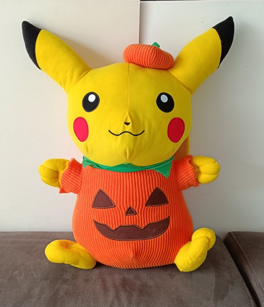 Pokemon Halloween Pikachu Pumpkin - 55 cm, Ophalen, Gebruikt, Overige typen
