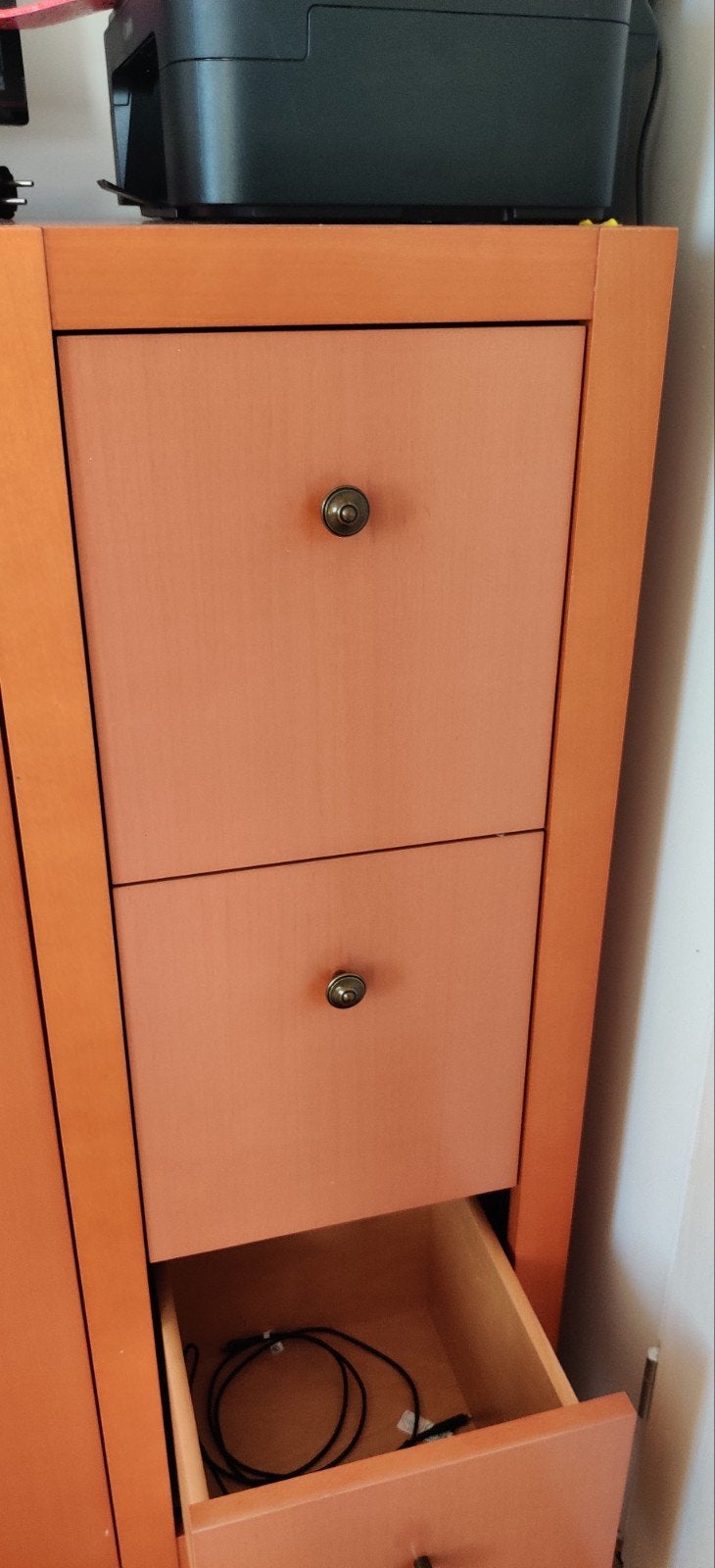 Gratis: Twee kleine kasten met lades en vakken, Ophalen of Verzenden