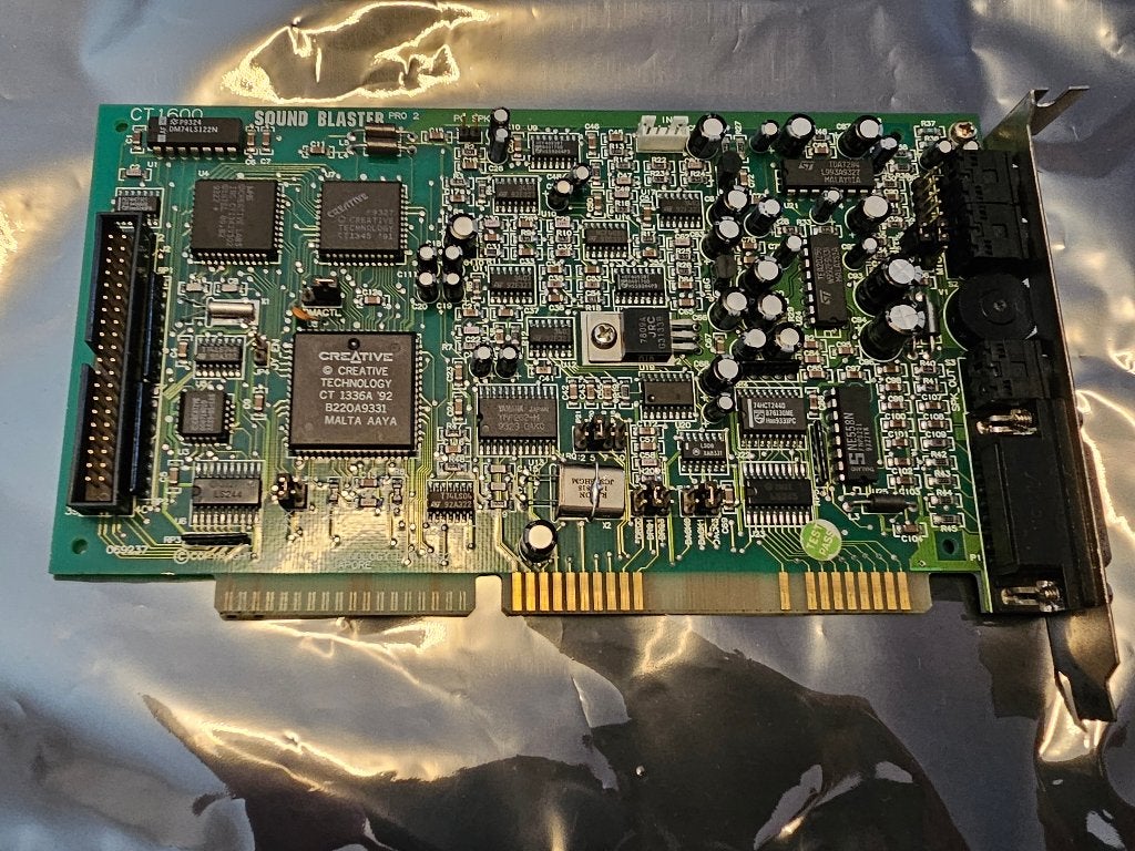 Creative Soundblaster Pro 2 ISA geluidskaart, Computers en Software, Ophalen of Verzenden