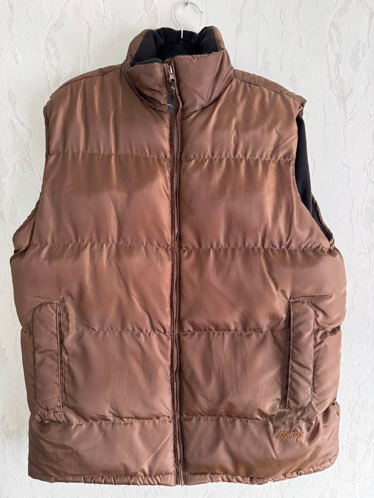 Bodywarmer body zone maat L bruin, Kleding | Heren, Ophalen of Verzenden, Zo goed als nieuw, Maat 52/54 (L), Bruin