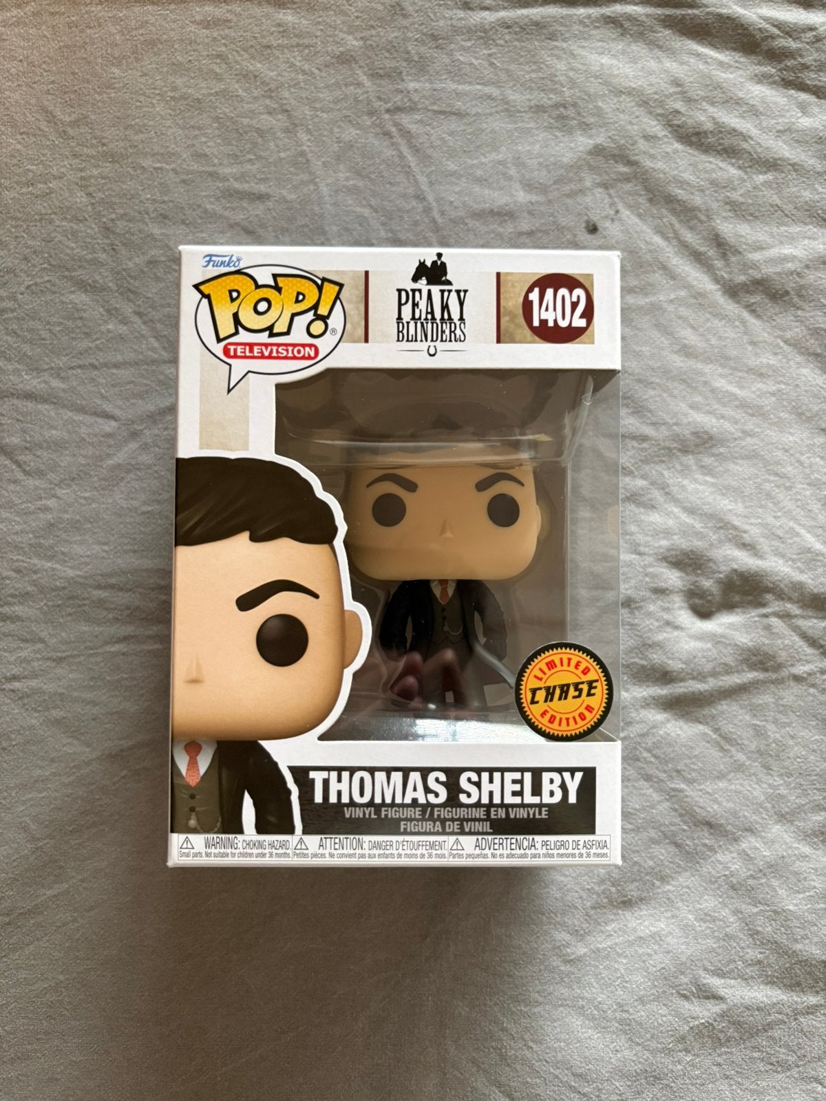 Funko Pop Tommy shelby (CHASE), Verzamelen, Poppetjes en Figuurtjes, Ophalen of Verzenden, Zo goed als nieuw