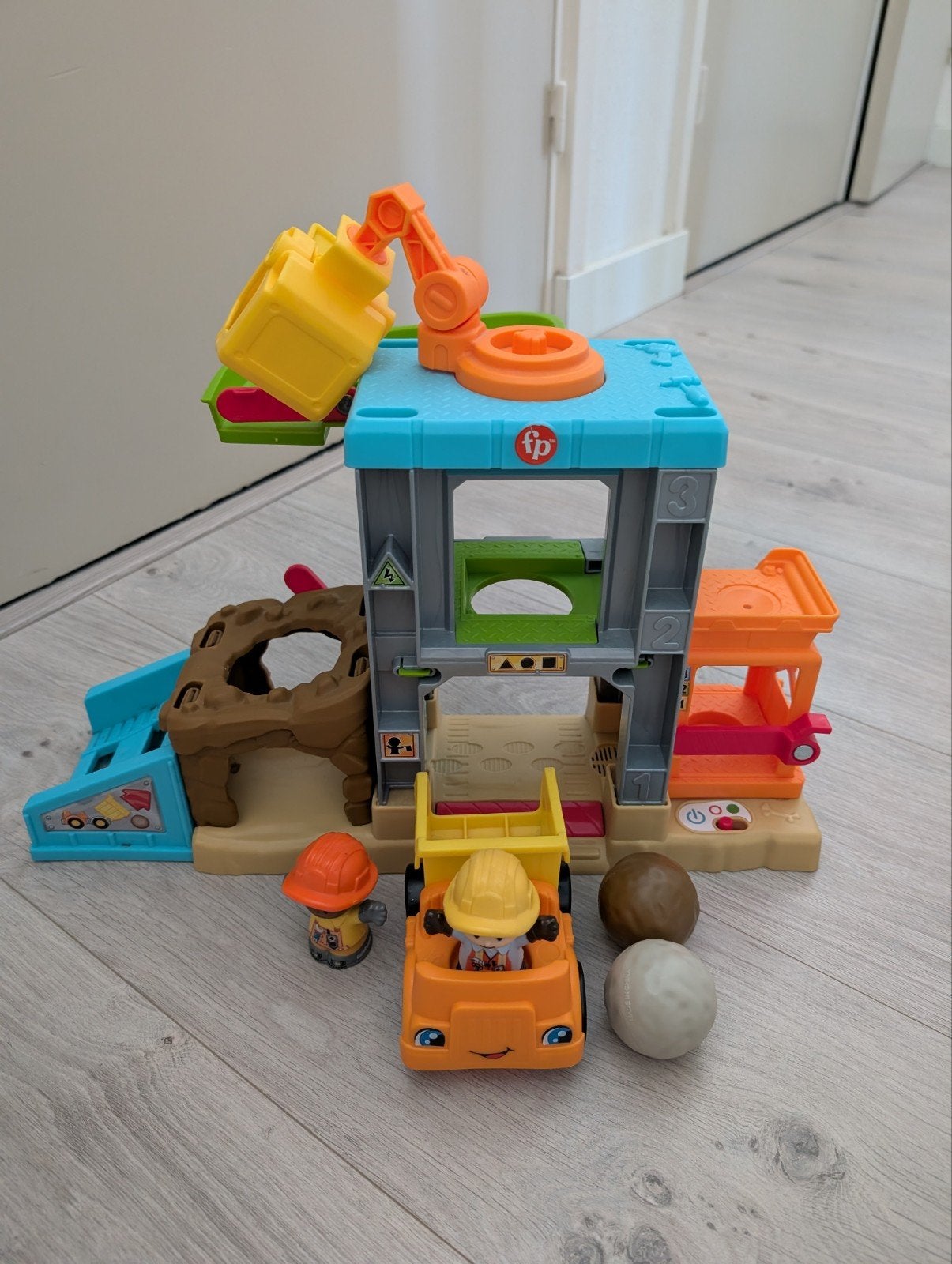 Fisher Price Little People Bouwplaats, Ophalen, Gebruikt, Overige typen, Met geluid