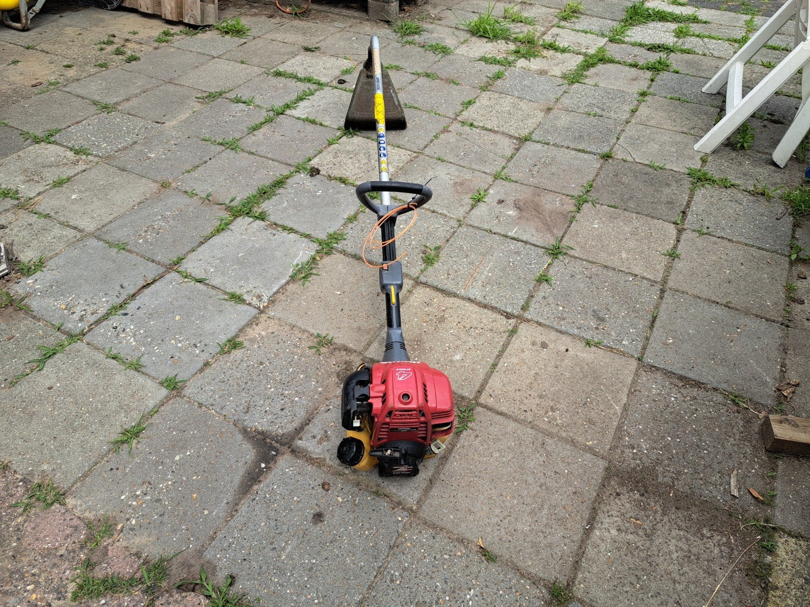 Honda UMS 425E kantentrimmer/bosmaaier 4 takt, Tuin en Terras, Bosmaaiers, Ophalen, Gebruikt, ????, 30 tot 50 cm