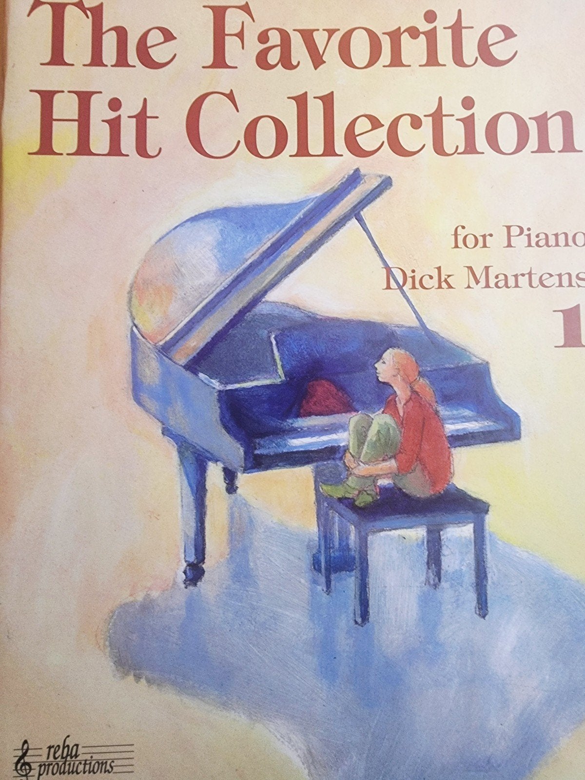 The Favorite Hit Collection voor Piano - Dick Martens Re5, Verzenden, Zo goed als nieuw, Thema, Piano