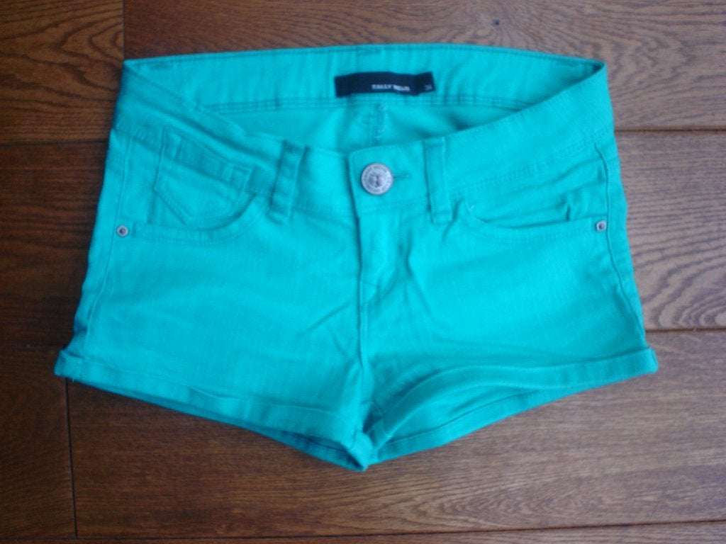 blauwe korte broek, Tally Weijl, maat 34, Tally Weijl, Kort, Zo goed als nieuw, Maat 34 (XS) of kleiner