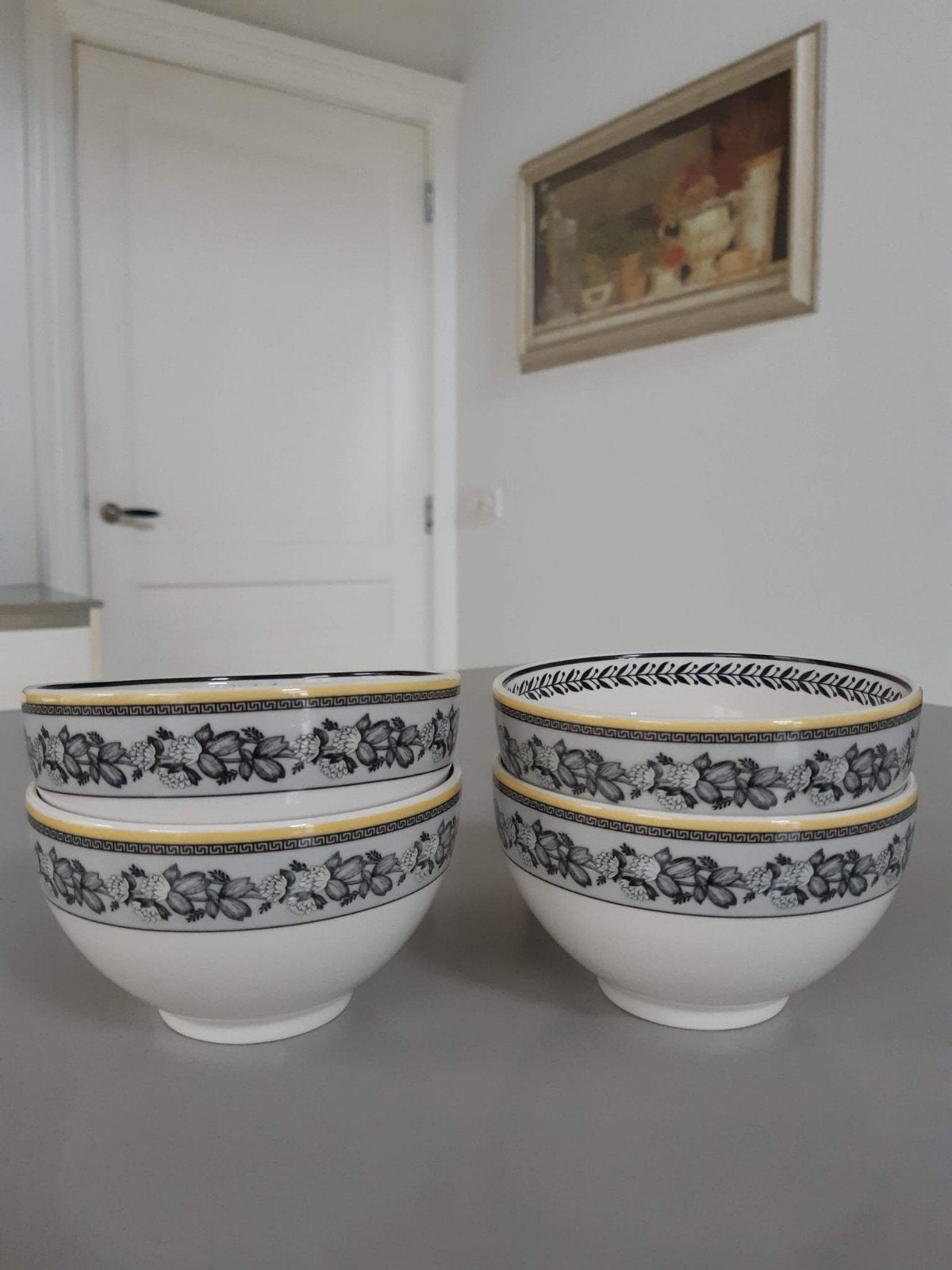 4 dessertschaaltjes Villeroy en Boch Audun Ferme,  Nieuw, Huis en Inrichting, Keuken | Servies, Nieuw, Ophalen of Verzenden, Schaal of Schalen