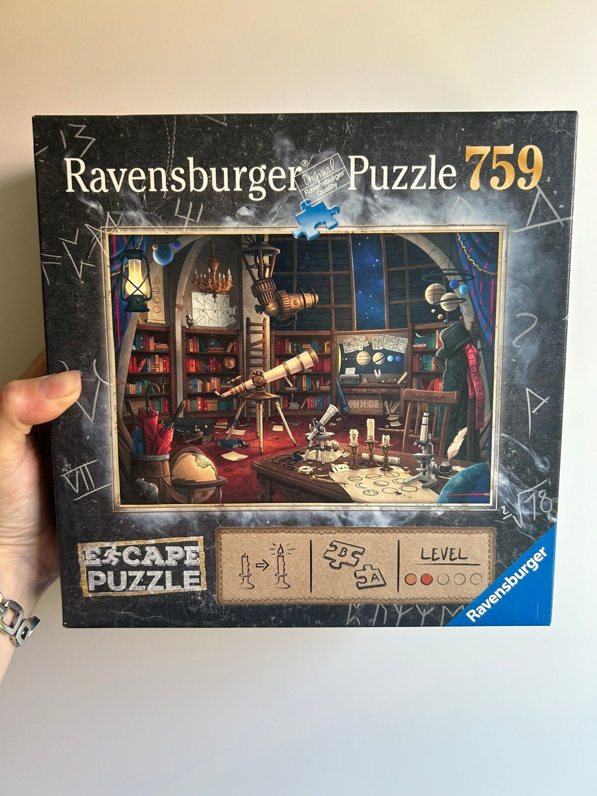 Ravensburger escape puzzel De Sterrenwacht, Hobby en Vrije tijd, Denksport en Puzzels, Ophalen of Verzenden, 500 t/m 1500 stukjes