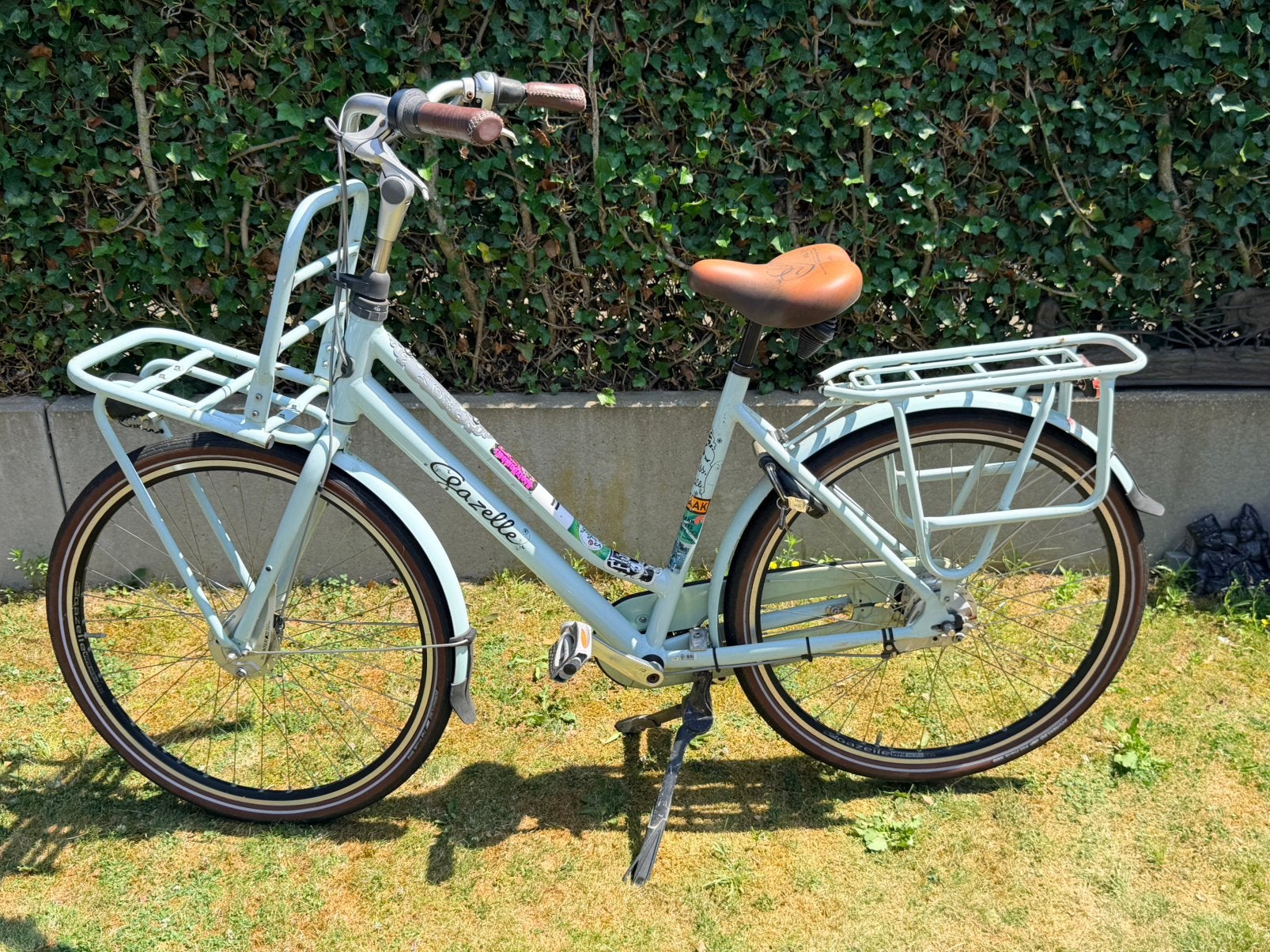 Gazelle Miss Grace Mint Groen dames/meiden fiets, Fietsen en Brommers, Ophalen, Versnellingen, Gazelle, 53 tot 56 cm