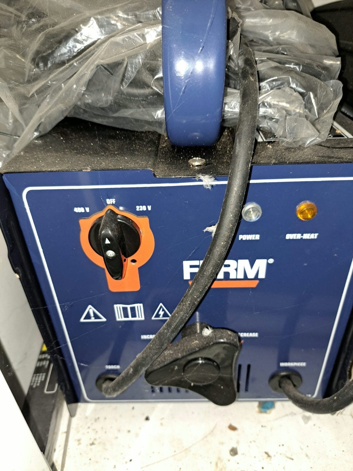 ferm las apparaat, Ophalen, Gebruikt, Minder dan 150 ampère, Elektroden
